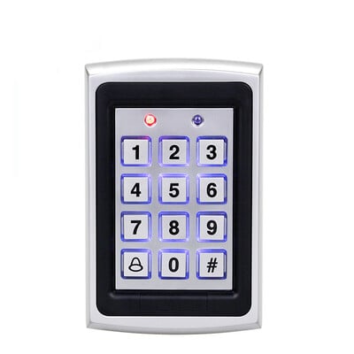 Atsevišķa piekļuves kontroles tastatūra 125KHZ RFID karte M01 Smart Door Lock piekļuves kontrolieris