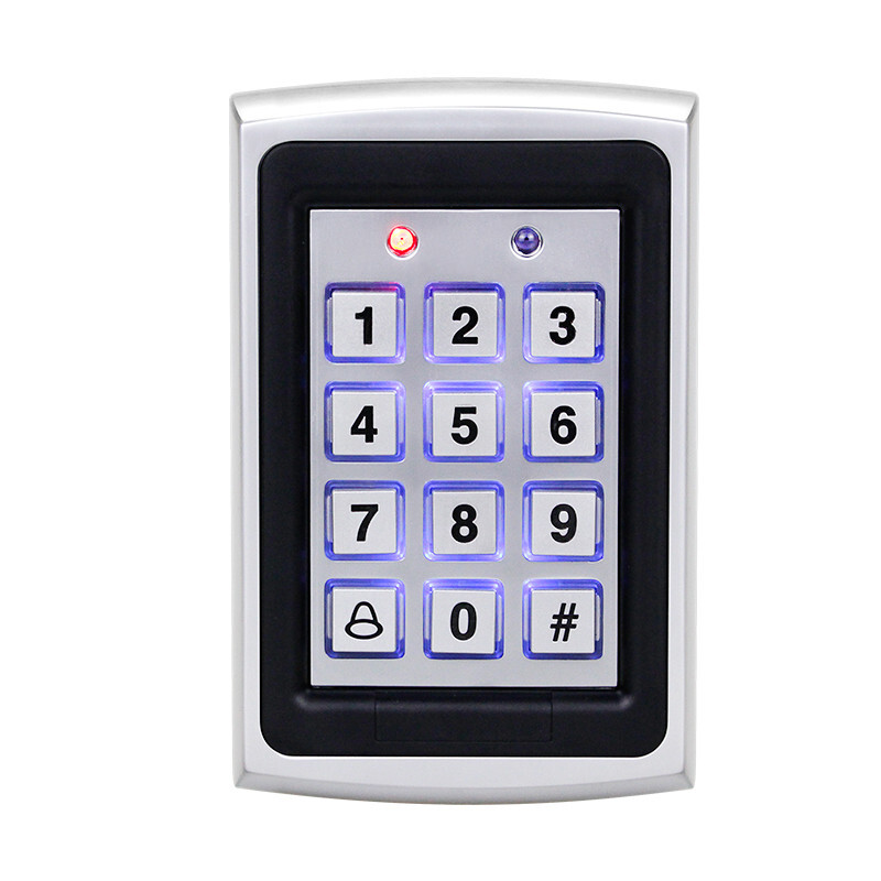 Atsevišķa piekļuves kontroles tastatūra 125KHZ RFID karte M01 Smart Door Lock piekļuves kontrolieris