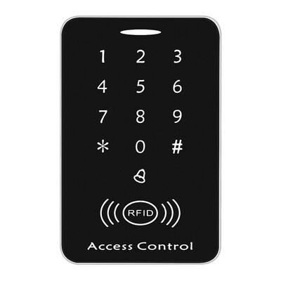 Κρυπτογραφημένος αυτόνομος ελεγκτής πρόσβασης κατά της αντιγραφής 125Khz RFID Access Control Πληκτρολόγιο Ψηφιακός πίνακας ανάγνωσης καρτών για σύστημα κλειδαριάς πόρτας