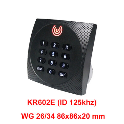KR601E KR601M KR602E KR602M Wiegand 26 34 Πληκτρολόγιο RFID 125Khz 13,56mhz Access Control Slave Card Reader