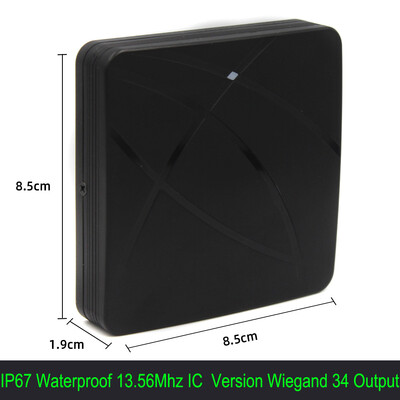 IP68 ūdensizturīgs Wiegand26 34 izejas 125 khz 13,56 khz RFID tuvuma piekļuves kontroles karšu lasītājs