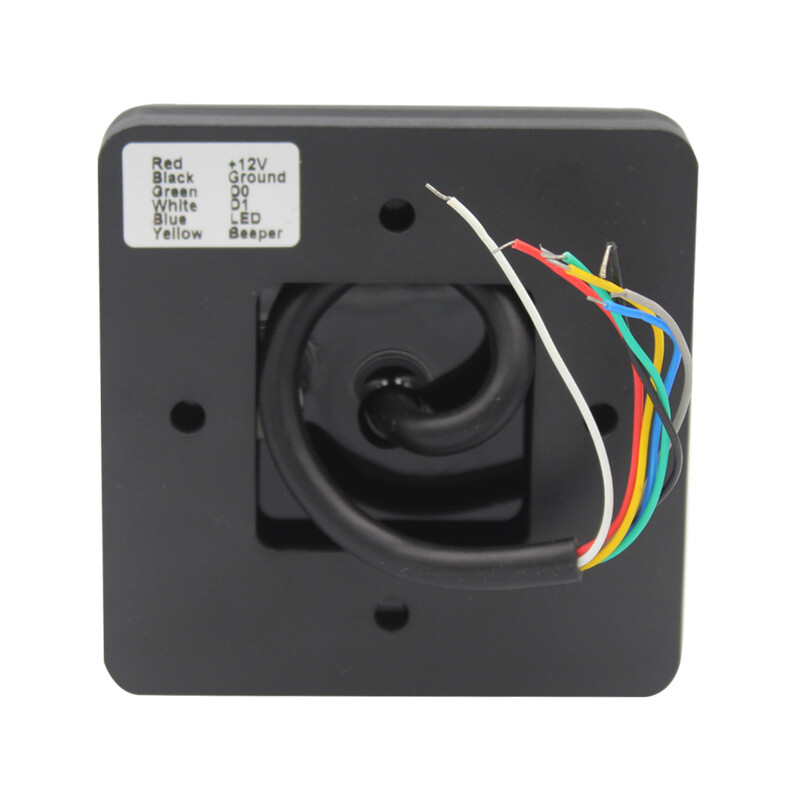 IP68 ūdensizturīgs Wiegand26 34 izejas 125 khz 13,56 khz RFID tuvuma piekļuves kontroles karšu lasītājs