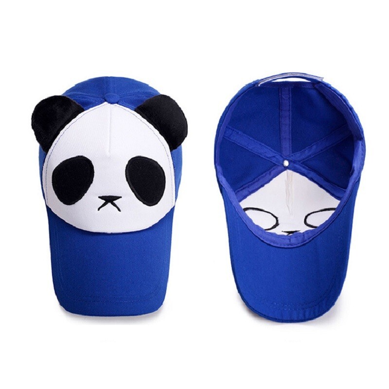 Ljetne slatke panda bejzbol kape za muškarce Žene Pamuk Hip Hop Snapback Kape Zaštita od sunca Dječaci Djevojčice Outdoor Gorras Dropshipping