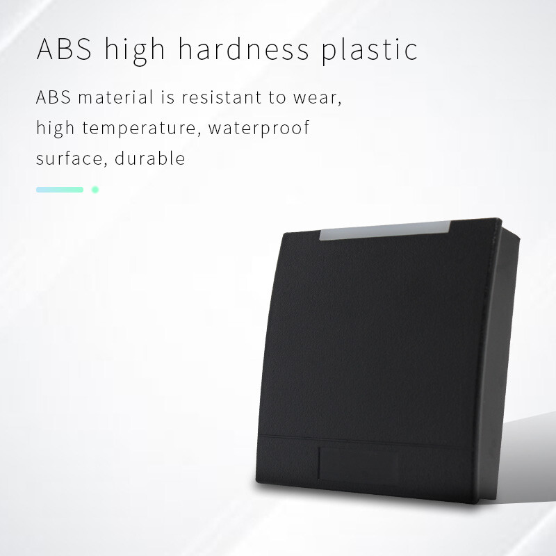 13,56 MHz RS485 Modbus protokolli RTU režiim 03H/06H kaardilugeja 125 khz RFID kontaktivaba IC juurdepääsukontrolli kaardilugeja