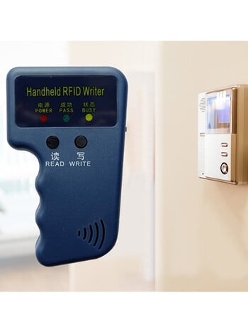 Χειρός 125 khz RFID Duplicator Κλειδί Αντιγραφικό Αναγνώστη Συγγραφέας Κάρτας ID Cloner Προγραμματιστής Εγγράψιμες κάρτες κλειδιών Μπρελόκ Μπρελόκ