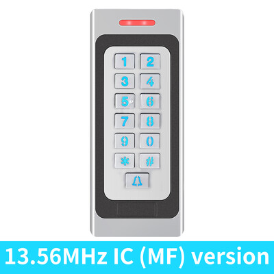 RFID metalinė prieigos valdymo klaviatūra vandeniui atspari IP67 lietaus lauko 3000 naudotojų durų atidarytuvas elektrinei užrakto sistemai su 10 vnt raktu