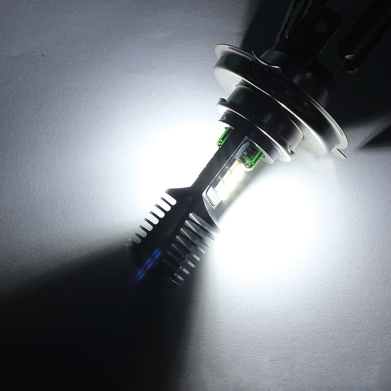 Mootorratta esituled Mootorratta roller H4 BA20D PX15D 24 LED-valgusti Super Bright Light lamp Moto DRL ohutusvalgusti