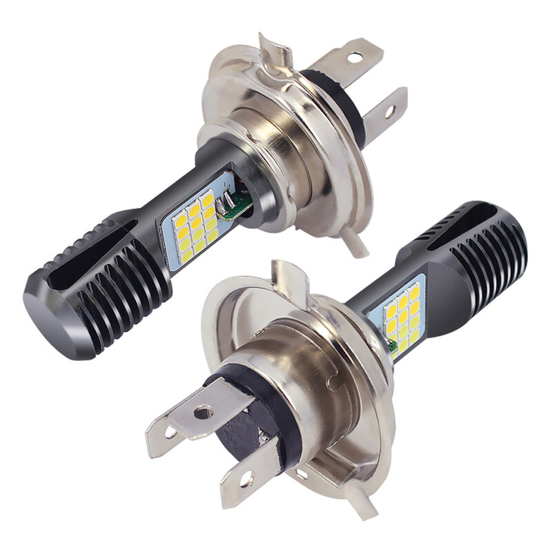 Mootorratta esituled Mootorratta roller H4 BA20D PX15D 24 LED-valgusti Super Bright Light lamp Moto DRL ohutusvalgusti