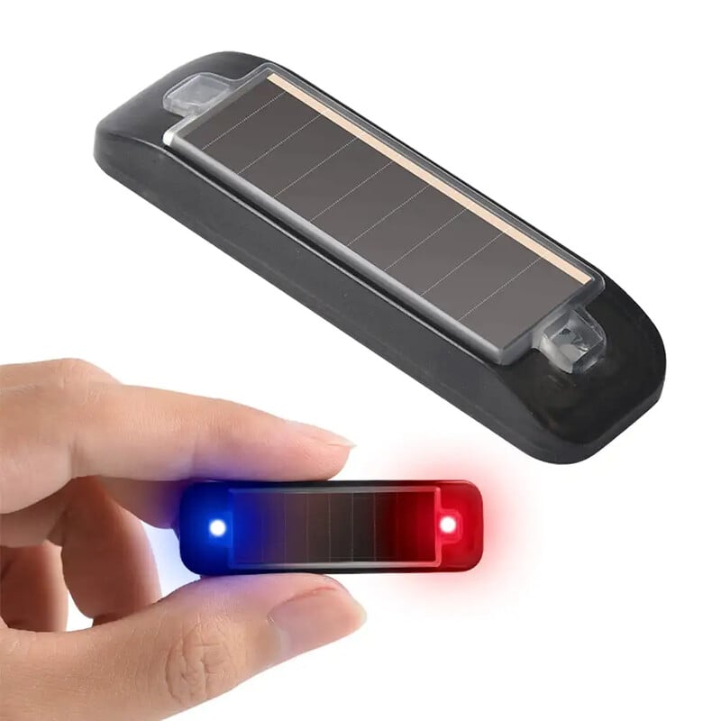 Auto päikeseenergia hoiatustuli LED-taskulambi indikaator öine hoiatus-strobo-hoiatustuli kõigi sõidukite jaoks