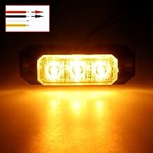 3 LED-i vilkuvat vilkuvat veoautode LED-võretulede avariimajaka ohutuledel on sünkroonimisfunktsioon