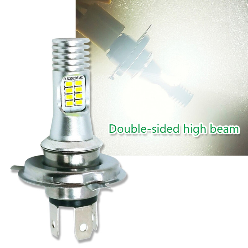 10000Lm H4 LED Moto H6 BA20D P15D LED Moto Motociclete Becuri Alb 6000K Lampă Hi Lo DC AC 10V-60V 16SMD 3020 Lumini LED