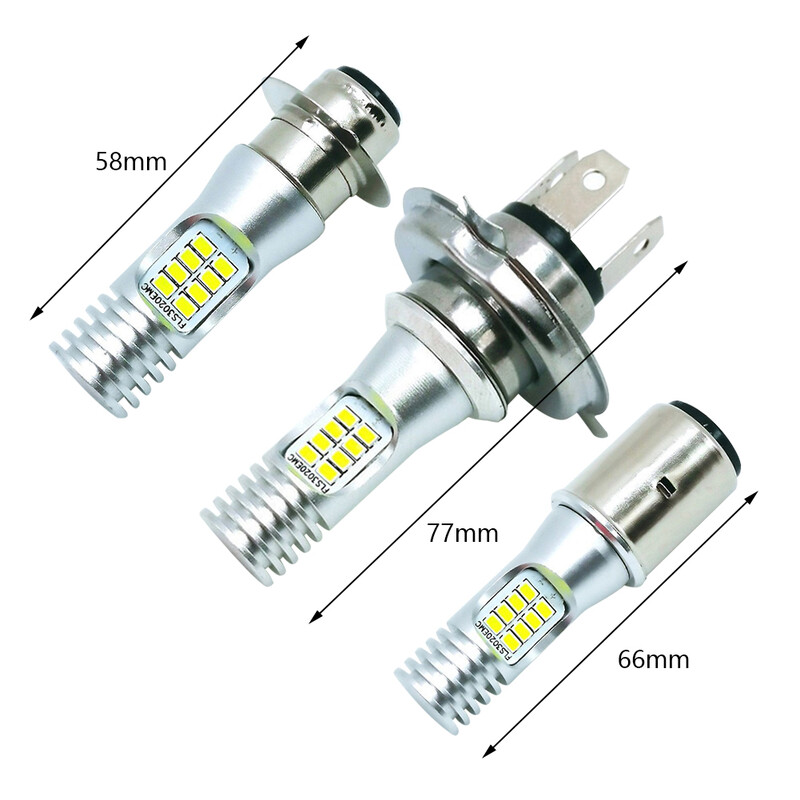 10000Lm H4 LED Moto H6 BA20D P15D LED Moto Motociclete Becuri Alb 6000K Lampă Hi Lo DC AC 10V-60V 16SMD 3020 Lumini LED