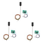 3X 3 boje semafora Ho Oo Model u mjerilu 6LED za Diy Stol od pijeska Prijelaz ulice Građevinska željeznica Dvostrani