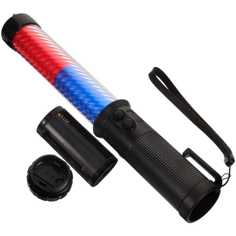 1 Liiklusjuhtimispulk LED-tule Ohutushoiatus Taskulamp Varras Hädaabi Liiklusnupp Led Vilkupulk 29cm Ilma