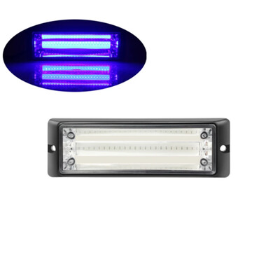 12V 24V sunkvežimio LED blykstelėjusi avarinė lemputė COB automobilio priekinės grotelės, įspėjamoji lemputė, pavojaus blykstės juosta ugniagesių sunkvežimių policijos mirksinti