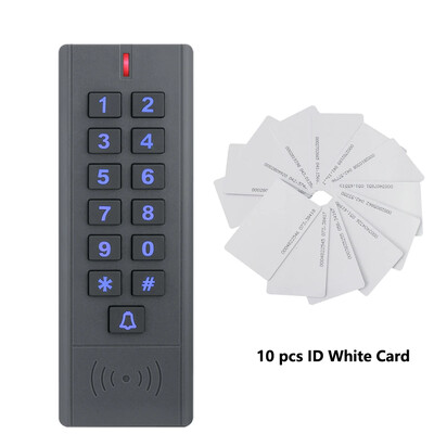A9-D-EM 1000 lietotāja IP67 ūdensnecaurlaidīga piekļuves kontroles tastatūra 125KHz RFID kartes piekļuves kontrollera durvju atvēršanas sistēma Wiegand DC 12V-24V