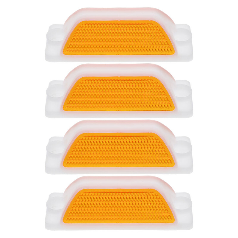 4 bucăți Semnele reflectorizante de delimitare reflectoare ale căii de acces Marcatoare rutiere trapezoidale Delimitatoare de balustradă pentru trotuar