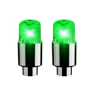 4бр. Светлини за капачки на вентили за гуми Издръжливи светлини за гуми за автомобили Капачки за въздушни клапани със светлини за мотоциклети, велосипеди, електрически превозни средства