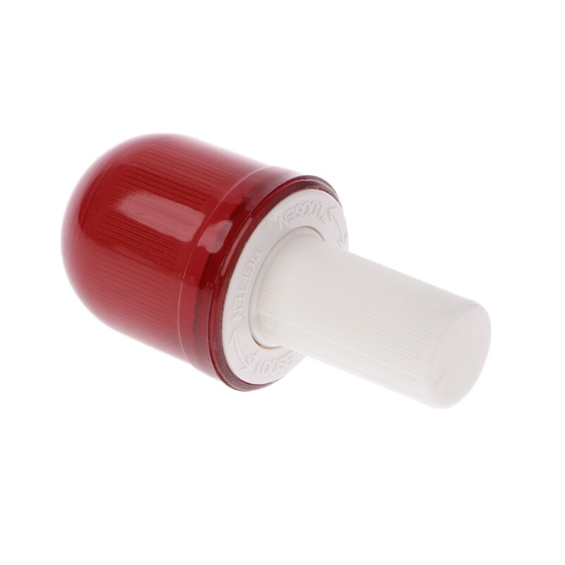 LED-hoiatusvilklamp Super ere lamp Vilkuv ohutusliikluse koonusepea