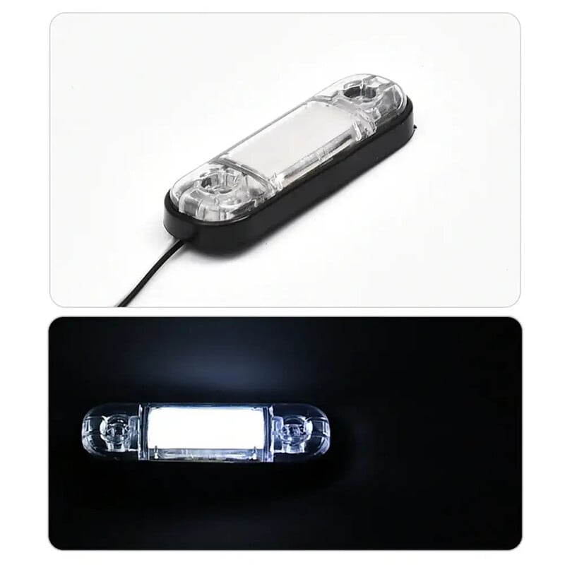 12V-24V 3LED-ga haagise veoauto külgmarkerlamp veekindel ööohutuse hoiatustuled külgjuhik signaallamp tähishaagissuvila
