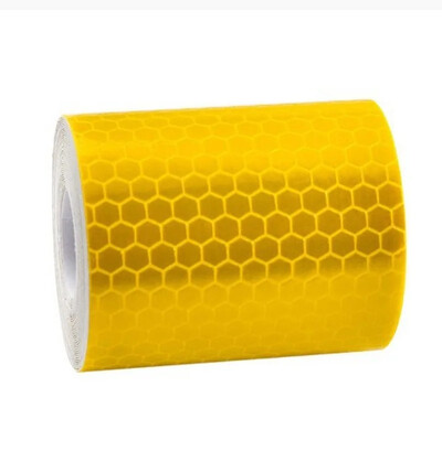 Ohutusmärgis Helkurriba kleebis Auto stiil Isekleepuv hoiatuslint Autod Mootorratta helkurriba