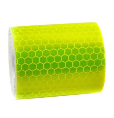 Ohutusmärgis Helkurriba kleebis Auto stiil Isekleepuv hoiatuslint Autod Mootorratta helkurriba