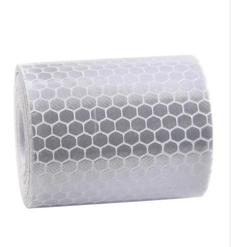 Ohutusmärgis Helkurriba kleebis Auto stiil Isekleepuv hoiatuslint Autod Mootorratta helkurriba