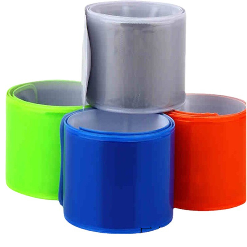 2tk 40cm helkur randmepael Slap Band jalarihmad Ohutus helkuri käevõrud mähis käepael jooksmise ja ratsutamise ohutuseks