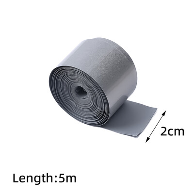 5M bandă reflectorizant autocolant bandă reflectorizată cu transfer de căldură pentru bricolaj, pungi de îmbrăcăminte, pantofi, călcat îmbrăcăminte de siguranță, 2-5 cm