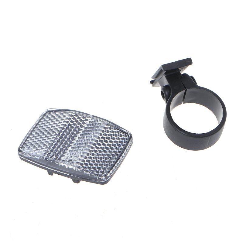 Velosipēdu Stūres atstarotājs Plastmasas drošības Velosipēda aizmugurējā atstarotāja brīdinājuma gaisma