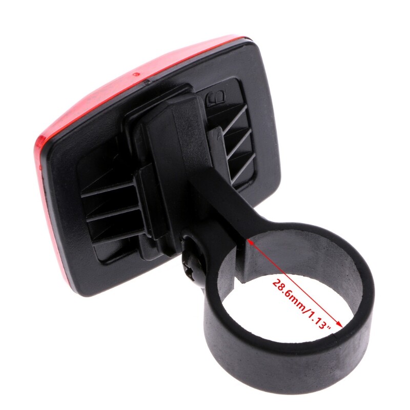 Velosipēdu Stūres atstarotājs Plastmasas drošības Velosipēda aizmugurējā atstarotāja brīdinājuma gaisma