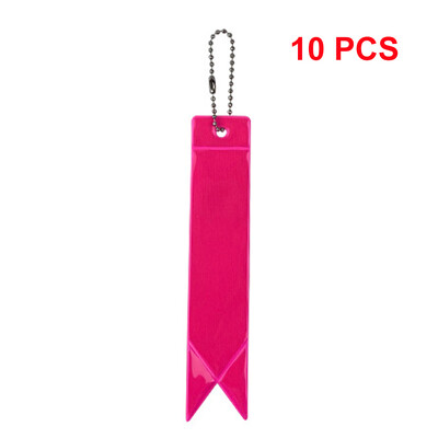 10 bucăți breloc reflectorizant Fantomă, stea, în formă de inimă, geantă reflector de siguranță, brelocuri, accesorii pentru copii și adulți