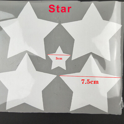 Snowflake Butterfly soojusülekandega peegeldav vinüülkile kleebis riidekottidel jalatsite triikimiseks