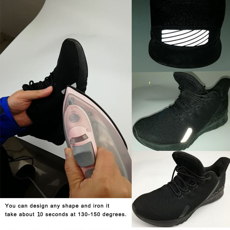 Snowflake Butterfly soojusülekandega peegeldav vinüülkile kleebis riidekottidel jalatsite triikimiseks