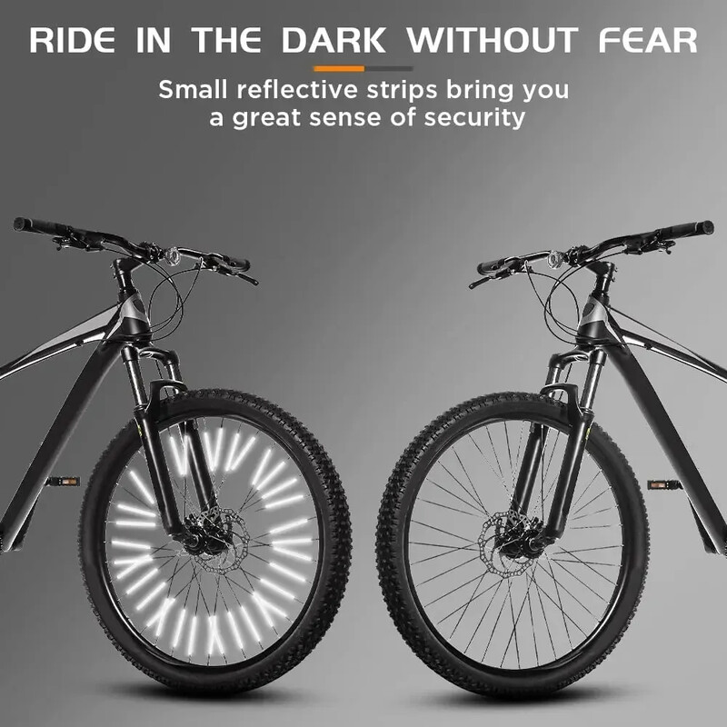 12 tk jalgratta ratta kodara helkurid helkur kinnitusklambri toru hoiatusriba triip terastraadist lamp MTB jalgratta helkuri tuli