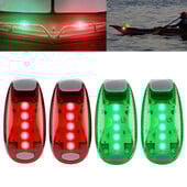 2/4 kom LED mini svjetla upozorenja LED svjetla Bočna signalna lampa Pomorski automobil Motocikl Pokazivač smjera Brod Navigacija Jahta Motorni čamac