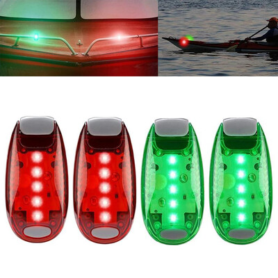 2/4 buc. Mini lumini de avertizare cu LED-uri Lumini cu LED-uri de semnalizare laterală Lampă de semnalizare pentru mașină marină Motocicletă Semnalizator barcă Navigație Yacht Barcă cu motor