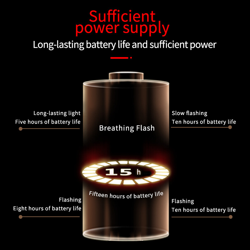 Nutikas rattapidurituli punane sinine 2 värvi hoiatus öösõit 8 särav režiim alarmi ohutus jalgrattatarvikud