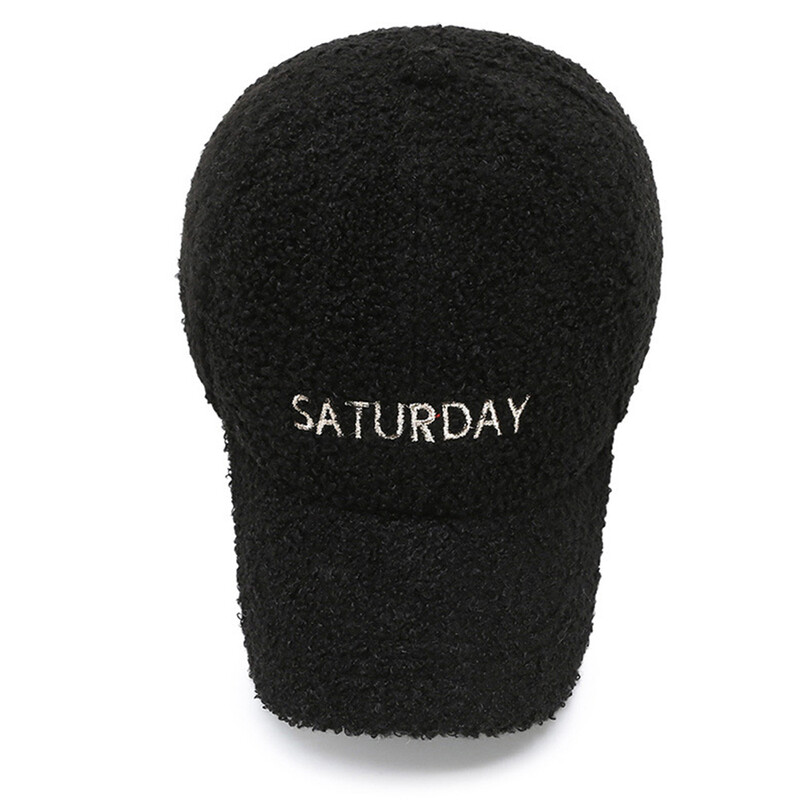 FS Trendy Warm Lambswool Iarna Șepci de baseball pentru bărbați gri roz Snapback Hip Hop femei pălării din lână Șapcă rezistentă la vânt Casquette