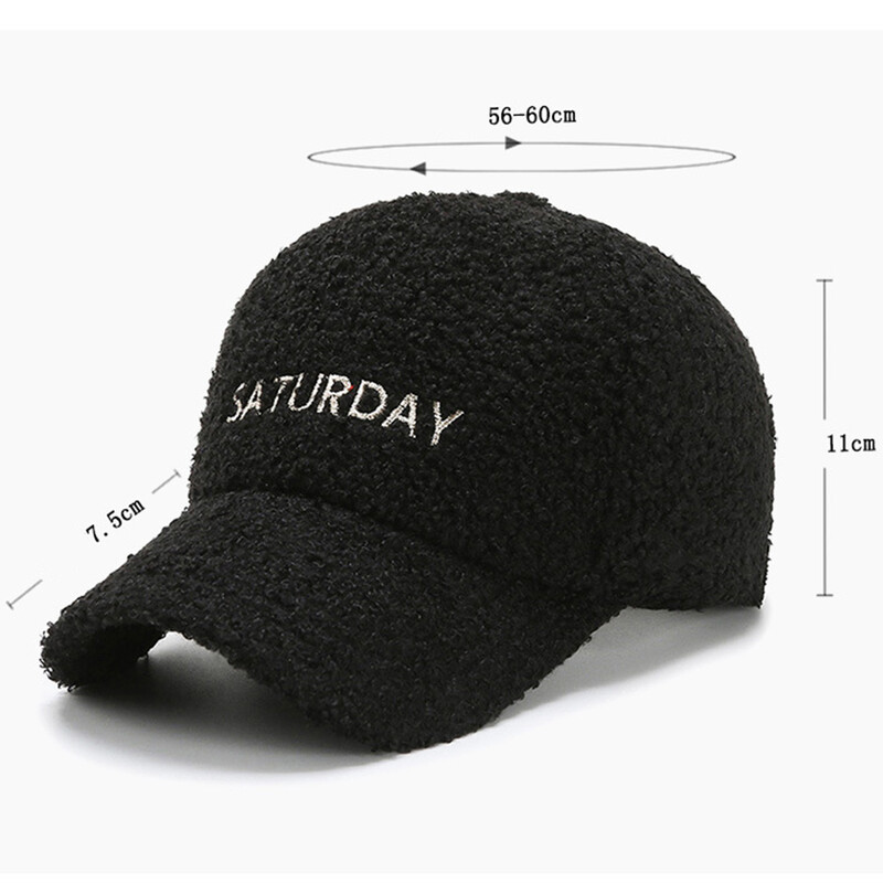 FS Trendy Warm Lambswool Iarna Șepci de baseball pentru bărbați gri roz Snapback Hip Hop femei pălării din lână Șapcă rezistentă la vânt Casquette