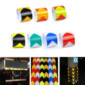 5x100CM Βέλος Ανακλαστική Ταινία Διακοσμητικά Αυτοκινήτων Αυτοκόλλητα Αυτοκινήτου Προειδοποίηση Ασφάλεια Προσοχή Προστατευτική Κόλλα για Αυτοκόλλητα Αυτοκινήτων Φορτηγών