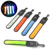 LED helendav seljakoti hoiatustuli õues jalgrattasõit Jooks öö Ohutusmärgid Telkimisretk Peokott Rippuvad ripatsid