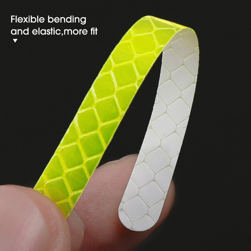 40/20KOM Univerzalne reflektirajuće naljepnice za kotače automobila Prugasta traka Sigurnost noćne vožnje Svjetleće ukrasne naljepnice Dodaci za automobile