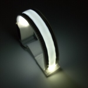 Curea universală pentru încălzire pentru brațe, cu LED-uri pentru bicicletă, cu LED-uri de siguranță, pentru sport, curea reflectorizante pentru curea, cu închidere prin închidere, bandă pentru braț