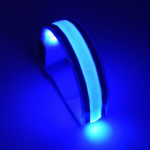 Curea universală pentru încălzire pentru brațe, cu LED-uri pentru bicicletă, cu LED-uri de siguranță, pentru sport, curea reflectorizante pentru curea, cu închidere prin închidere, bandă pentru braț