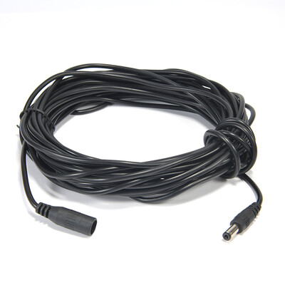 DC 12V maitinimo adapterio ilgintuvas 5,5 * 2,1 mm vyriškas maitinimo laido prailginimo laidas, skirtas CCTV kameros maršrutizatoriaus ilgintuvui