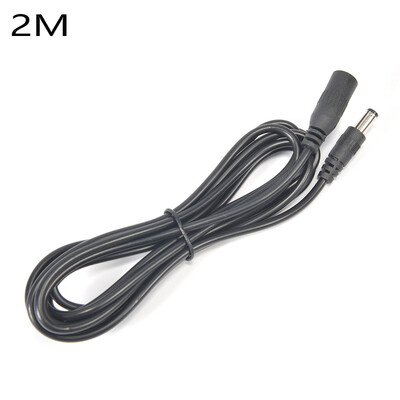 DC 12V maitinimo adapterio ilgintuvas 5,5 * 2,1 mm vyriškas maitinimo laido prailginimo laidas, skirtas CCTV kameros maršrutizatoriaus ilgintuvui