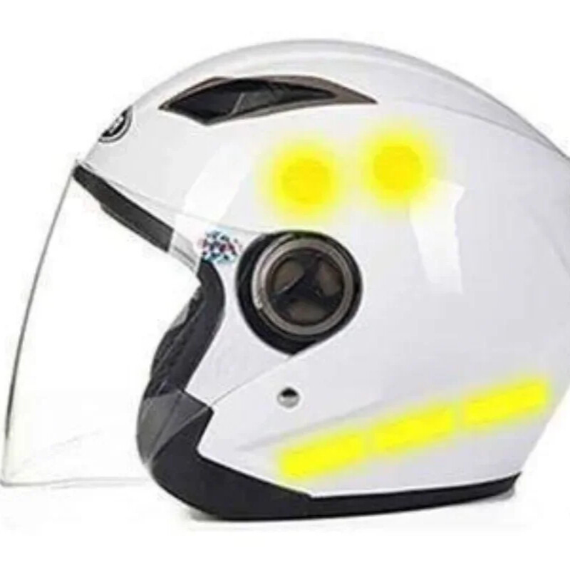 6 tk / komplekt Kõrge intensiivsusega helkurohutus hoiatuslindid isekleepuvad kleebised auto veoauto mootorratta matkaauto kiiverile