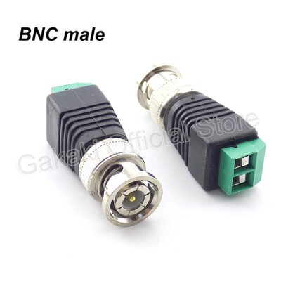 2/5/10 buc. 12 V DC BNC conector mascul femela coaxial CAT5 adaptor video Balun mufă pentru bandă LED Accesorii pentru camere CCTV
