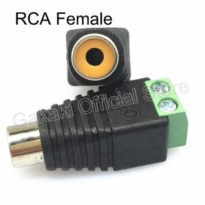 2/5/10 buc. 12 V DC BNC conector mascul femela coaxial CAT5 adaptor video Balun mufă pentru bandă LED Accesorii pentru camere CCTV